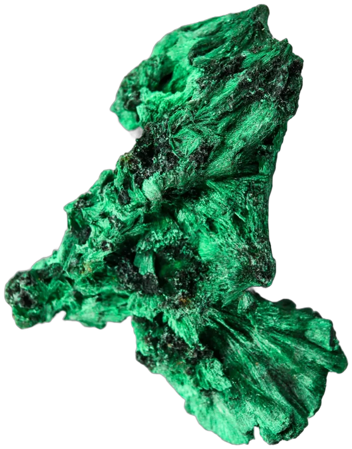 Malachite copper-ore specimen
